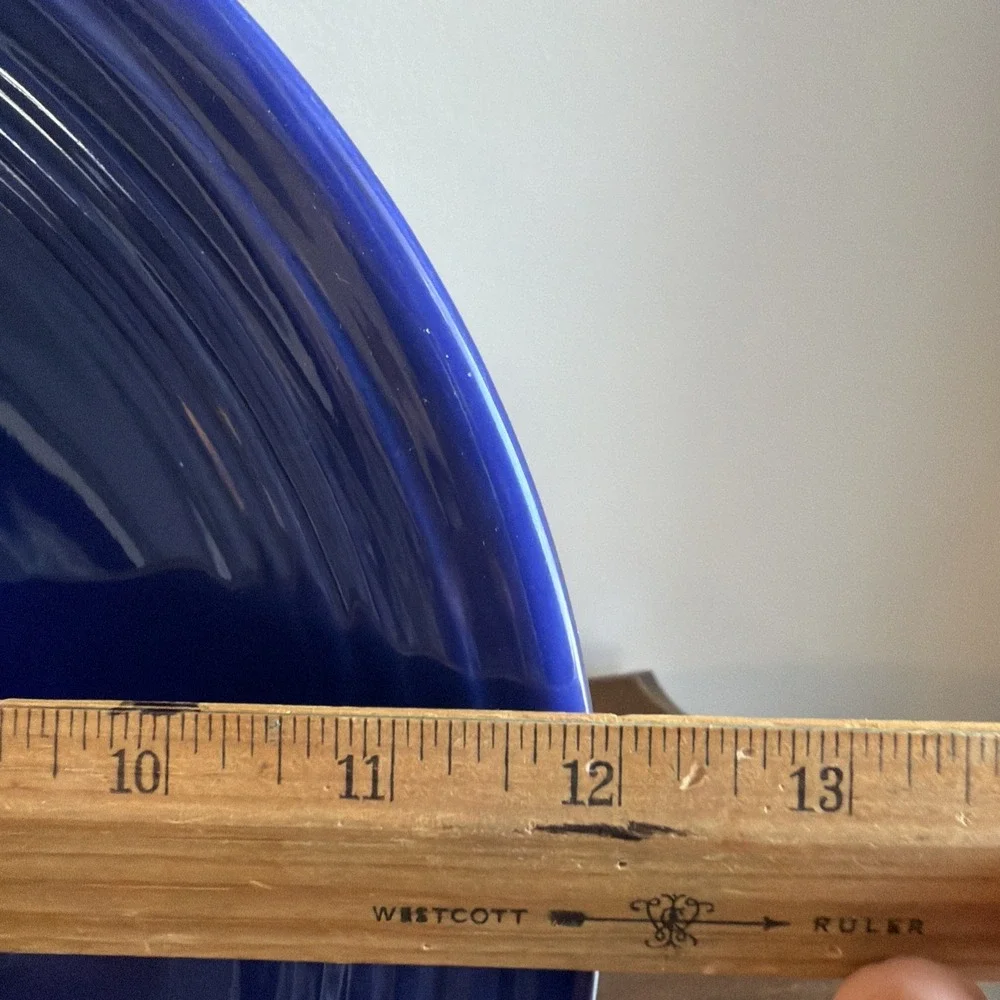 Vintage Fiestaware Original Cobalt 12